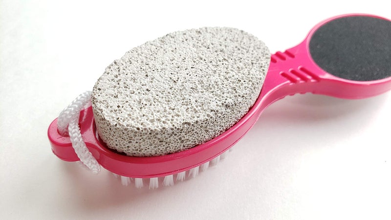 DreamCut 4 in 1 The Pedi Care Stick 4 Sided Pedicure Paddle Metal File and Emery Board Tool with Pumice Stone for Feet by DreamCut - Image 5